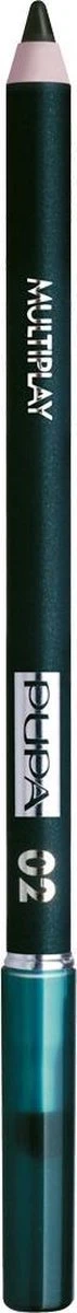 Pupa Milano Multiplay Oogpotlood - 02 Electric Green 3 Pupa Milano Multiplay Oogpotlood - 02 Electric Green - Afbeelding 3