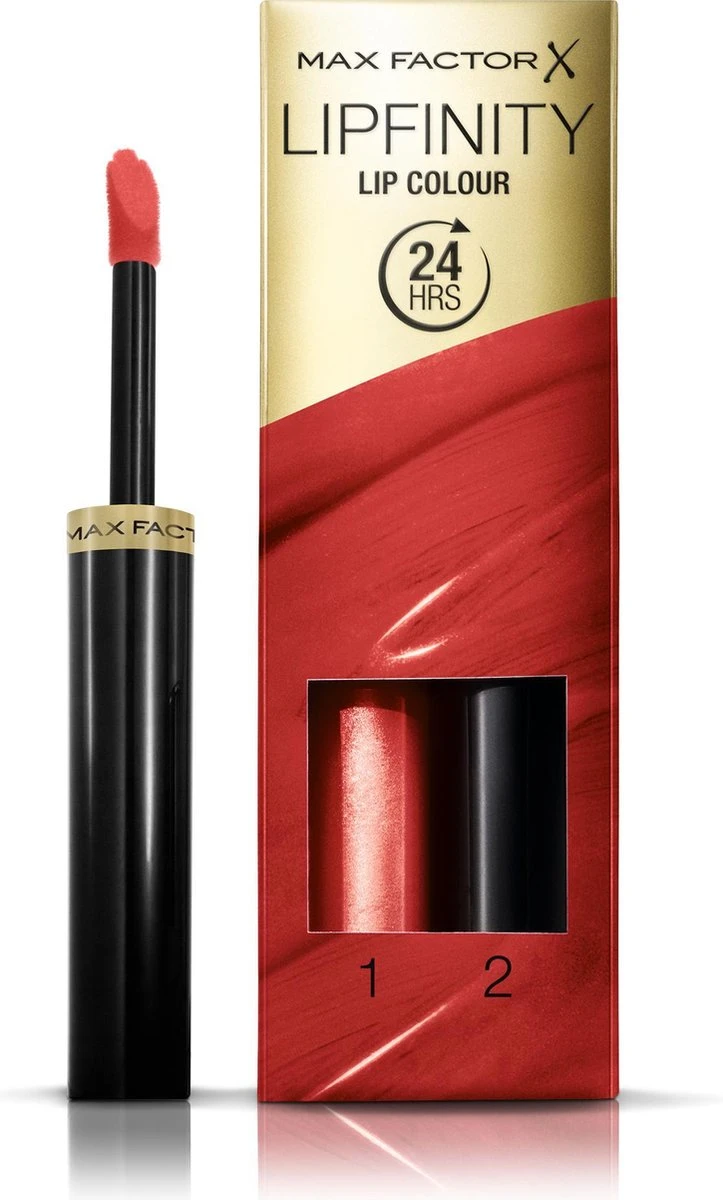 Max Factor Lipfinity Lip Colour Lippenstift - 125 So Glamorous 2 Max Factor Lipfinity Lip Colour Lippenstift - 125 So Glamorous - Afbeelding 2