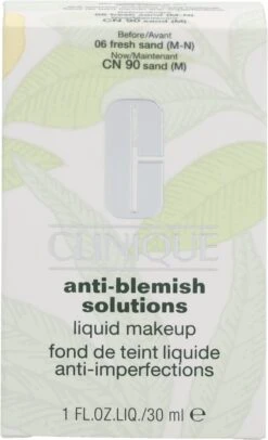 Clinique Anti Blemish Solutions Liquid Foundationl - 06 Fresh Sand 12 Clinique Anti Blemish Solutions Liquid Foundationl - 06 Fresh Sand -Cosmetisch Kortingswinkel 730x1200