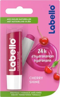 Labello Cherry Shine Lippenbalsem - 4 Balsems -Cosmetisch Kortingswinkel 751x1200 3
