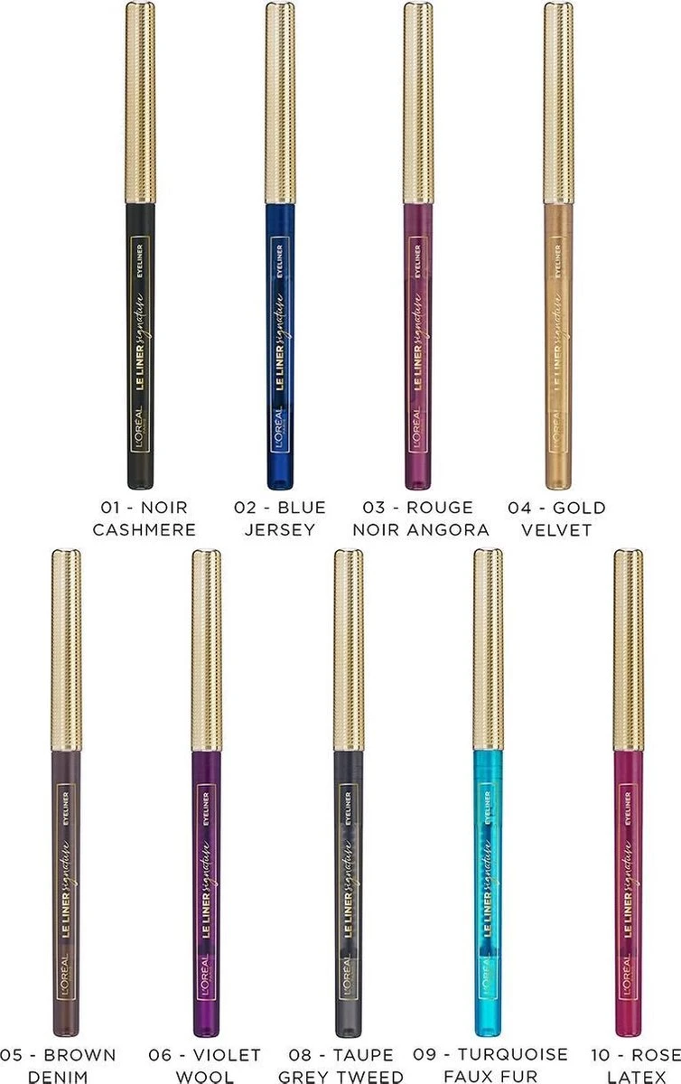 L’Oréal Paris Le Liner Signature Oogpotlood - 04 Gold Velvet – Goud - Waterproof 7 L’Oréal Paris Le Liner Signature Oogpotlood - 04 Gold Velvet – Goud - Waterproof - Afbeelding 7