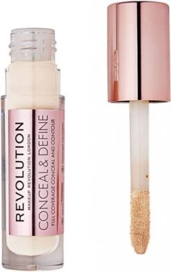 Makeup Revolution - Conceal & Define Concealer C1 11 Makeup Revolution - Conceal & Define Concealer C1 -Cosmetisch Kortingswinkel 755x1200 1