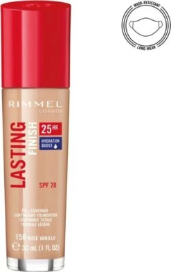 Rimmel London Lasting Finish Foundation - 150 Rose Vanilla 11 Rimmel London Lasting Finish Foundation - 150 Rose Vanilla -Cosmetisch Kortingswinkel 757x1200 4