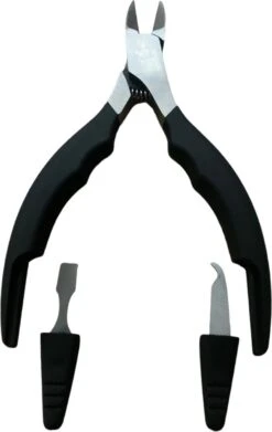 Medies - Multifunctionele Nageltang Met Huidduwer En Dubbelzijdige Nagelvijl | Nageltang Voor Harde Teennagels | Nagelknipper | Nagelschaar | Ingegroeide Nagels | Huidduwer | Nagelvijl - Zachte Anti Slip Handvaten - 3 In 1 -Cosmetisch Kortingswinkel 759x1200