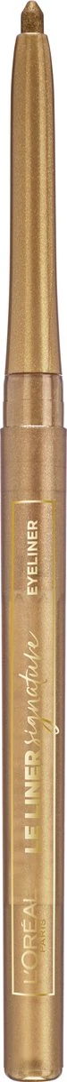 L’Oréal Paris Le Liner Signature Oogpotlood - 04 Gold Velvet – Goud - Waterproof 9 L’Oréal Paris Le Liner Signature Oogpotlood - 04 Gold Velvet – Goud - Waterproof - Afbeelding 9