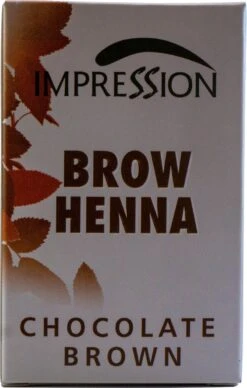 Impression Henna Wenkbrauwverf | Chocolade Bruin | Chocolate Brown | Chocolat Brun | Brow Henna | Goed Voor Meer Dan 20 Behandelingen -Cosmetisch Kortingswinkel 763x1200 2