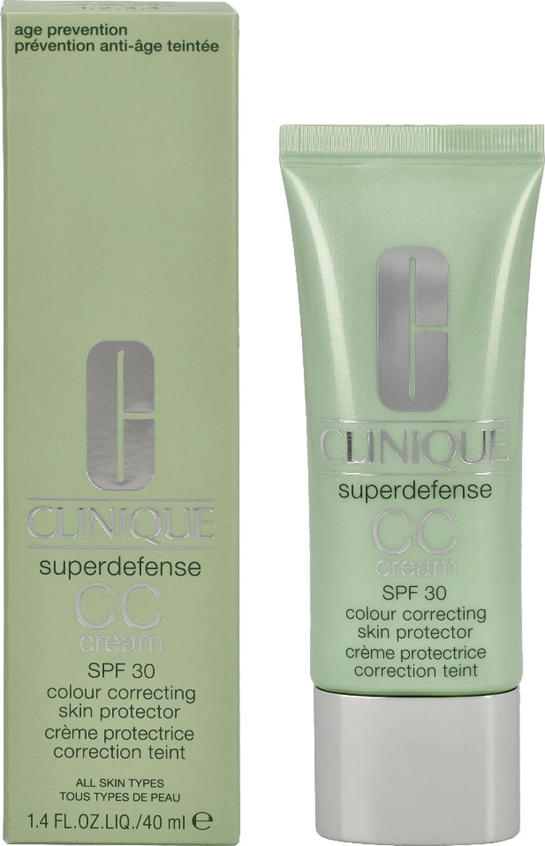 Clinique Superdefense CC Cream SPF30 - 03 Light Medium - 40 Ml 2 Clinique Superdefense CC Cream SPF30 - 03 Light Medium - 40 Ml - Afbeelding 2