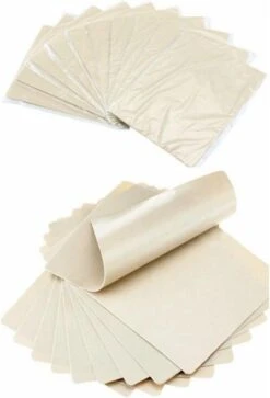 Tattoo Praktijk Huid 2 Stuks | Cosmetische Permanente Make-Up Tattoo Praktijk Nep Huid | 2 Stuks | Wenkbrauw En Lip Tattoo Praktijk Training Skin Voor Beginners | 19.5x14.5cm