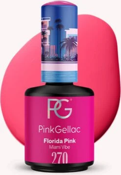 Pink Gellac - Florida Pink - Gellak - Vegan - Roze - Glanzend - 15ml 21 Pink Gellac - Florida Pink - Gellak - Vegan - Roze - Glanzend - 15ml -Cosmetisch Kortingswinkel 831x1200