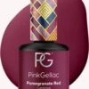 Pink Gellac - Pomegranate Red - Gellak - Vegan - Rood - Creamy Finish - 15 Ml