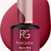 Pink Gellac - Berry Red - Gellak - Vegan - Rood - Creamy Finish - 15 Ml
