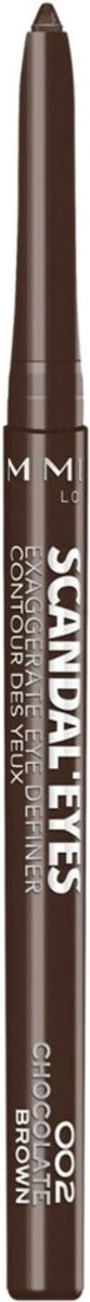 Rimmel London Exaggerate Full Colour Eye Definer Oogpotlood - 002 Chocolate 5 Rimmel London Exaggerate Full Colour Eye Definer Oogpotlood - 002 Chocolate - Afbeelding 5