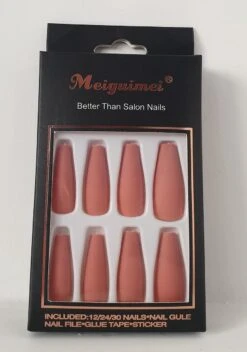 Zelfklevende Kunstnagels-plaknagels-nepnagels