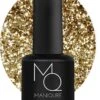 ManiQure - Gel Nagellak - Gold Glitters - Gouden Glitter Nagellak - Vegan Gellak - 15ml (groot Flesje, Veel Productinhoud)