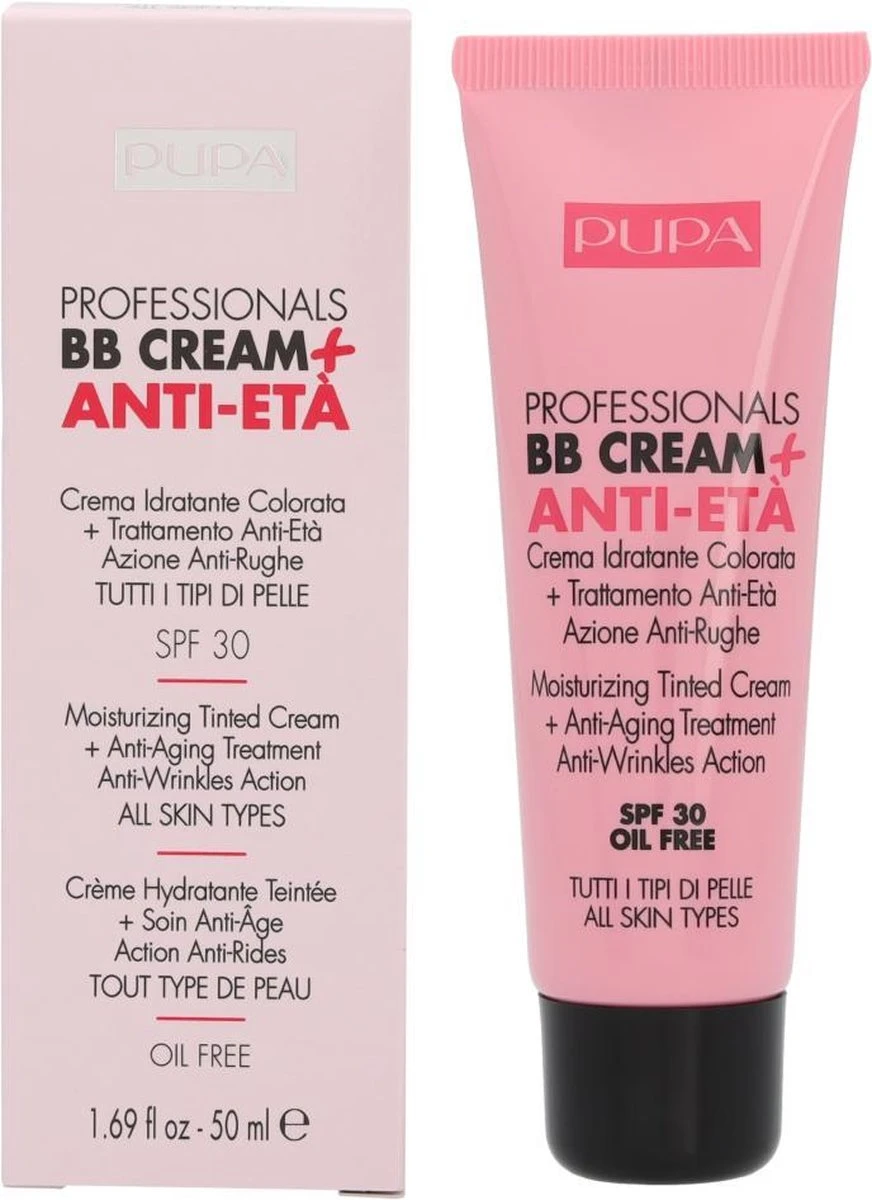 PUPA Milano Pupa Professionals BB Creme Anti-Eta SPF30 002 Sand 11 PUPA Milano Pupa Professionals BB Creme Anti-Eta SPF30 002 Sand - Afbeelding 11