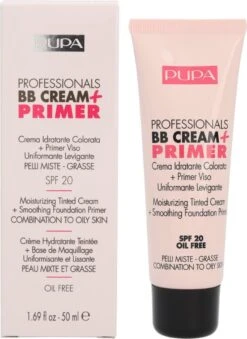 Pupa BB Cream + Primer For Combination To Oily Skin - 002 Sand -Cosmetisch Kortingswinkel 874x1200