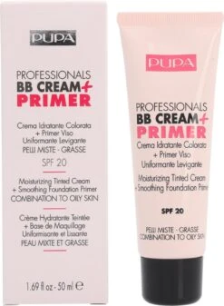 Pupa Milano BB Cream + Primer For Combination To Oily Skin - 001 Nude -Cosmetisch Kortingswinkel 880x1200 1