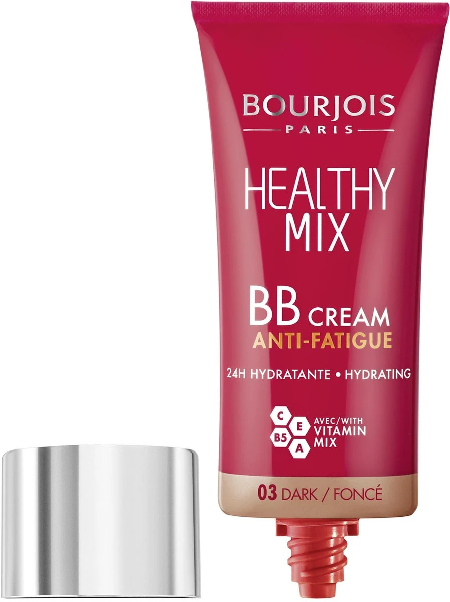 Bourjois Healthy Mix BB Cream Anti Fatigue - 03 Dark Beige 12 Bourjois Healthy Mix BB Cream Anti Fatigue - 03 Dark Beige - Afbeelding 12