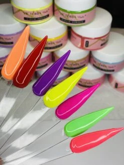 Victoria Nails Pro - Acrylpoeder - 28 Gram - Neon Pink #16 - Acrylpowder - Acryl Nagels - Manicure/pedicure Handen En Voeten - Nepnagels - Nagelstudio - Nagelstyliste - Beginner/professioneel Acrylpoeder - Ombre 3D Painting -Cosmetisch Kortingswinkel 899x1200