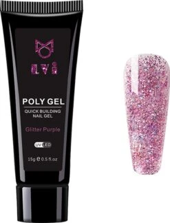 Elvi Polygel Starterskit - Complete Set Inc. USB UV/Led Mini Lamp-Nagelverlenging- Polygel 6 X 15g Perfecte Kleuren Roze - Polyacryl UV Nagellak-Quick Extension Temperature Color Changing UV Gel Pink -Cosmetisch Kortingswinkel 916x1200 3