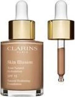 Clarins Skin Illusion Teint Naturel Hydratation - SPF 15 - Foundation - 111 Auburn - 30 Ml -Cosmetisch Kortingswinkel 936x1200 2