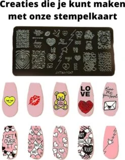 Byama Nagel Stempel - Stempel Set - Nailstamp - Nail Stamp Set - Transparante Jelly Stempel - Nail Art - Nagel Stempel Doorzichtig - Nagel Stempel Silicone - Nagel Kussen - Nagel Stempelplaat - Stempel Nagellak - French Manicure - French Nails - -Cosmetisch Kortingswinkel 945x1200