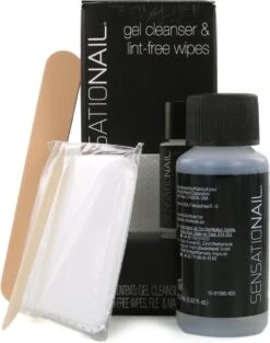 Sensationail Gel Cleanser & Lint-Free Wipes -Cosmetisch Kortingswinkel 946x1200