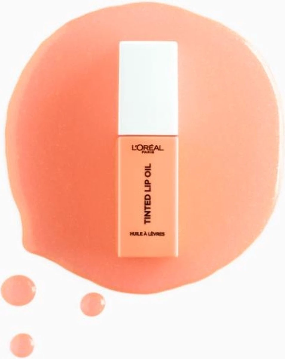L’Oréal Paris Spa Lip Olie - 01 Jelly Peach 2 L’Oréal Paris Spa Lip Olie - 01 Jelly Peach - Afbeelding 2