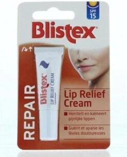 Blistex Lip Relief Cream - 6 Ml - Lippenbalsam -Cosmetisch Kortingswinkel 966x1200 5