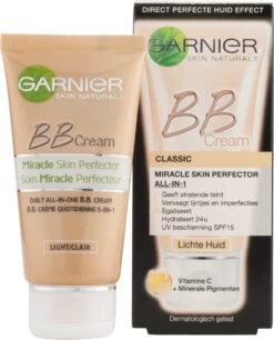 Garnier SkinActive - BB Cream Classic Light 5-in-1 Dagverzorging - 50ml - Getinte Dagcrème 18 Garnier SkinActive - BB Cream Classic Light 5-in-1 Dagverzorging - 50ml - Getinte Dagcrème -Cosmetisch Kortingswinkel 969x1200