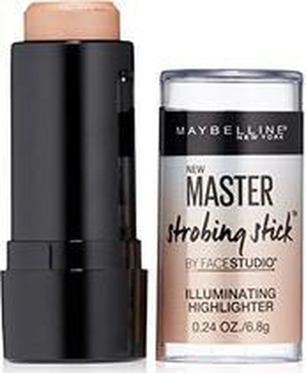 Maybelline Master Studio Strobing Highlighter Stick - 100 Light 12 Maybelline Master Studio Strobing Highlighter Stick - 100 Light - Afbeelding 12