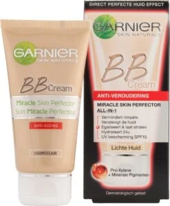Garnier Skin Naturals BB Cream Anti Aging - 50 Ml - Light 15 Garnier Skin Naturals BB Cream Anti Aging - 50 Ml - Light -Cosmetisch Kortingswinkel 987x1200 1