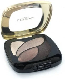L'Oréal Paris Color Riche Quad Eyeshadow - E4 Marron Glacé -Cosmetisch Kortingswinkel 987x1200 3