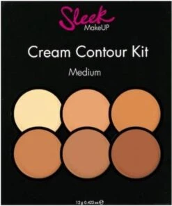 Sleek Cream Contour Kit - Medium -Cosmetisch Kortingswinkel 999x1200